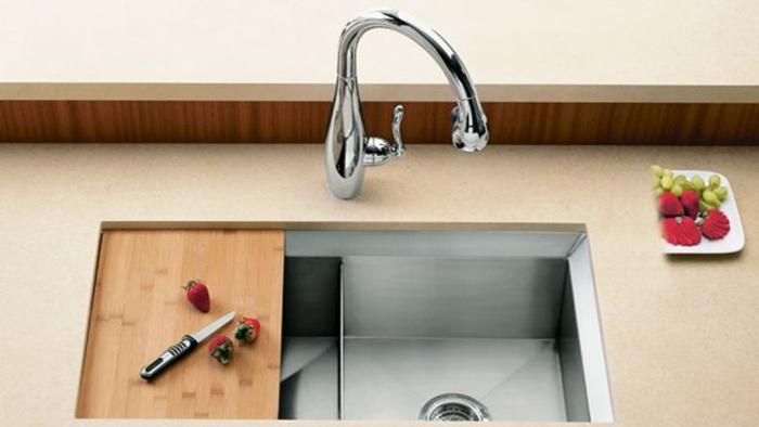 一般厨房不锈钢水槽怎么安装,不锈钢水槽的几种安装方式