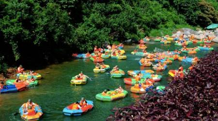 奉化漂流和四明山漂流,奉化第一漂流