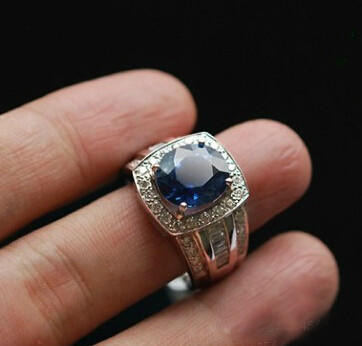 彩宝男戒：男人也可以如此风骚