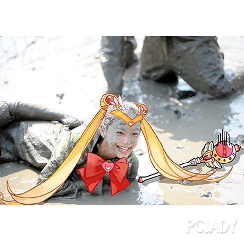 angelababy模仿美少女战士图 (angelababy为小女孩画美少女战士)