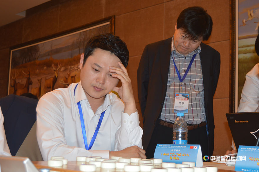 中韩赛象棋少侠组合提前夺冠！