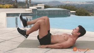 虐腹动作简单高效,快速虐腹动作15天虐出完美腹肌