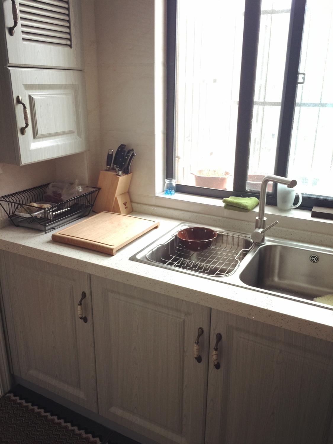 三室两厅两卫美式田园混搭婚房毕业照