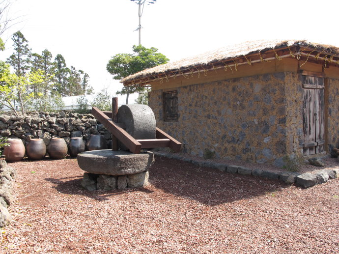流年济州岛石头爷爷与泰迪熊的邂逅
