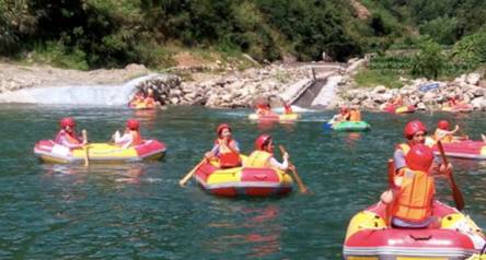 奉化漂流和四明山漂流,奉化第一漂流