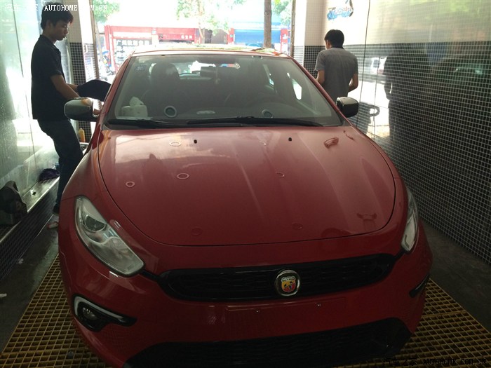 菲亚特致悦2014款拉花,致悦白色款改装