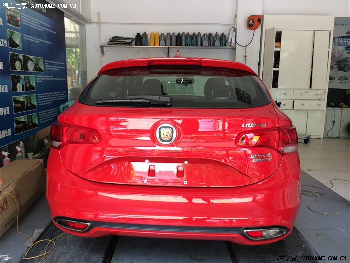 菲亚特致悦2014款拉花,致悦白色款改装