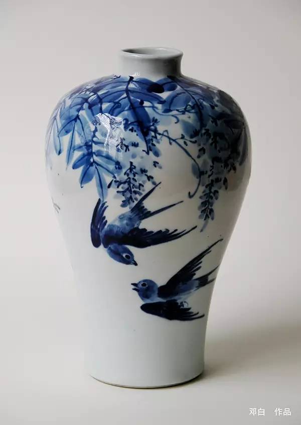 这个时代不为人知的青花巨匠|学院风骨,先生邓白