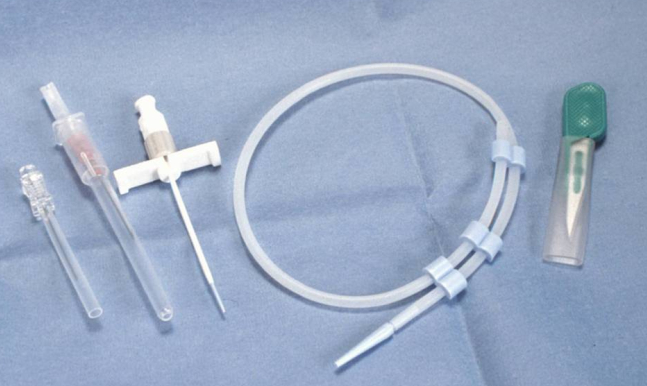 超声引导下改良塞丁格技术解剖图,超声引导下pdca置管