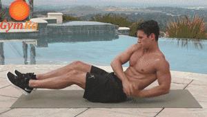 虐腹动作简单高效,快速虐腹动作15天虐出完美腹肌