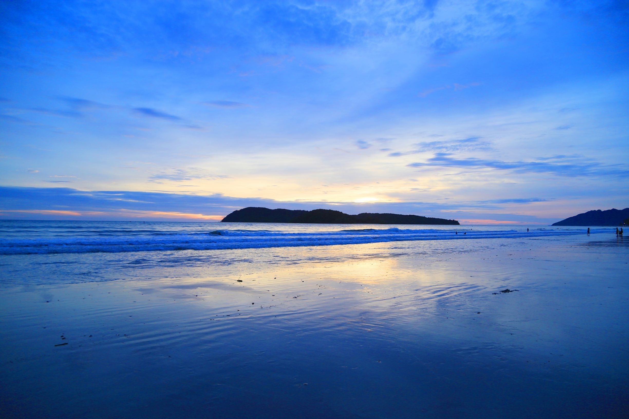 兰卡威珍南海滩,兰卡威珍南海滩航拍