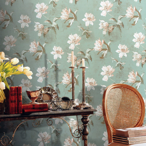 墙布贴顶效果图大全,卧室贴什么墙布好看