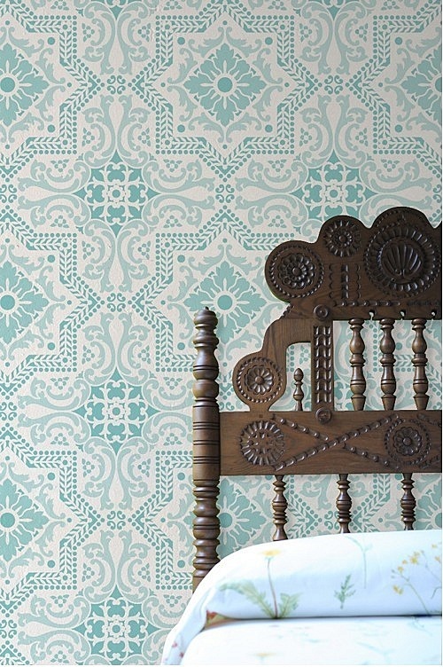 墙布贴顶效果图大全,卧室贴什么墙布好看