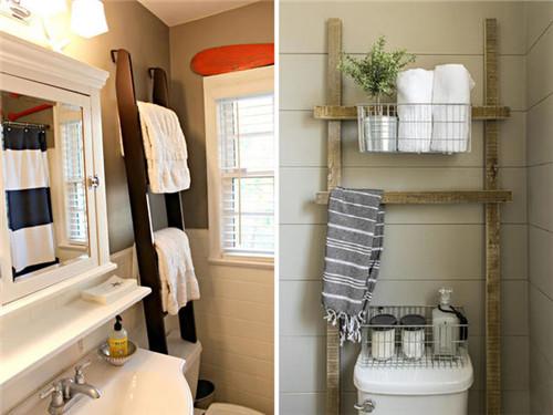 置物架小户型收纳,原木梯形置物架书架家用落地