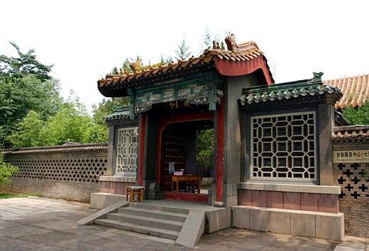 丛台公园七贤祠门口是狮子吗,丛台公园七贤祠营业时间