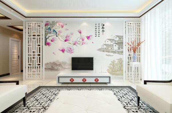 电视背景墙贴砖过时吗,瓷砖上墙背景墙过时了吗