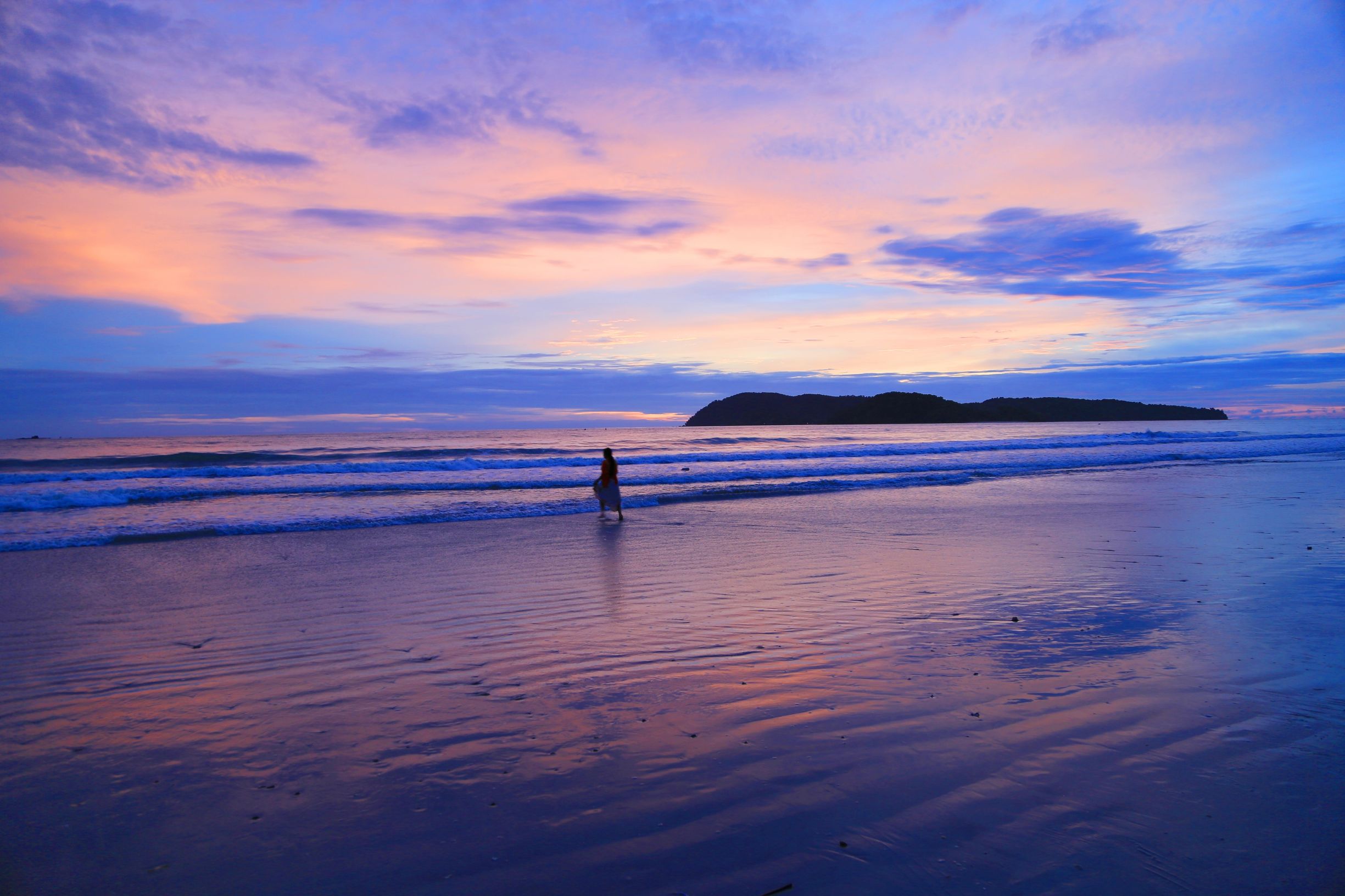 兰卡威珍南海滩,兰卡威珍南海滩航拍