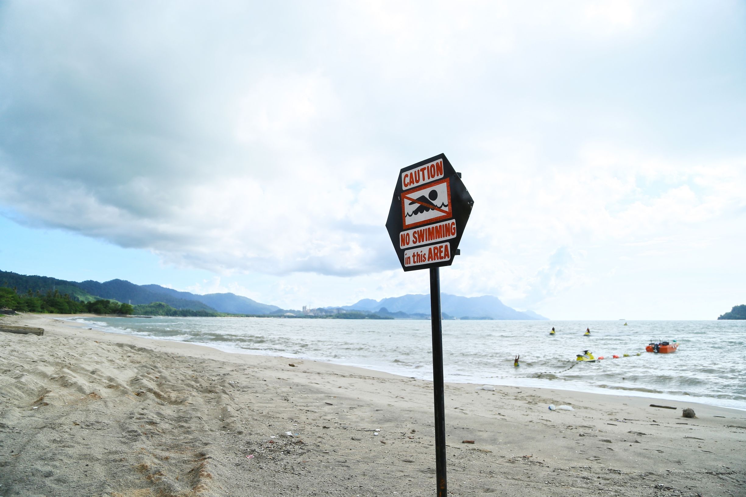 兰卡威珍南海滩,兰卡威珍南海滩航拍