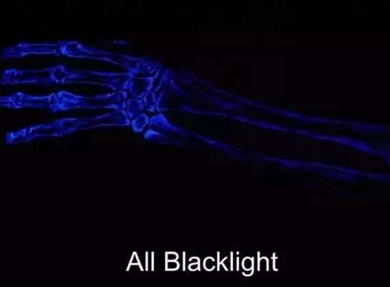 荧光纹身与鸽子血纹身,炫酷的荧光纹身