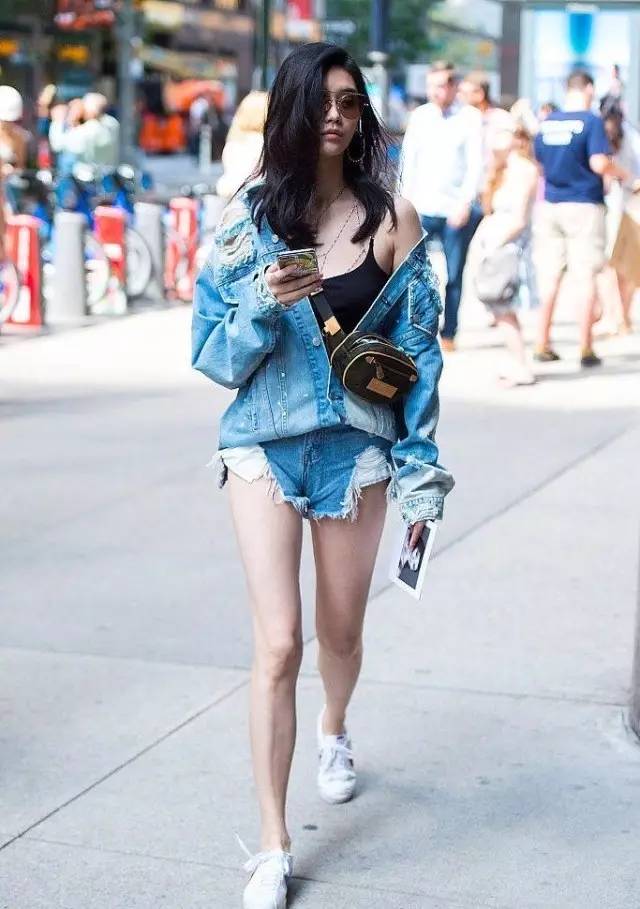 维密面试街拍,奚梦瑶维密面试街拍