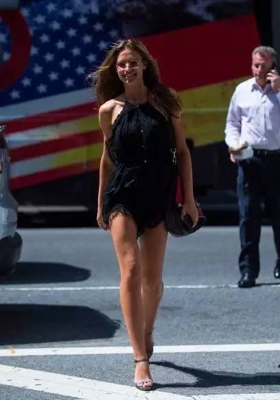 维密面试街拍,奚梦瑶维密面试街拍