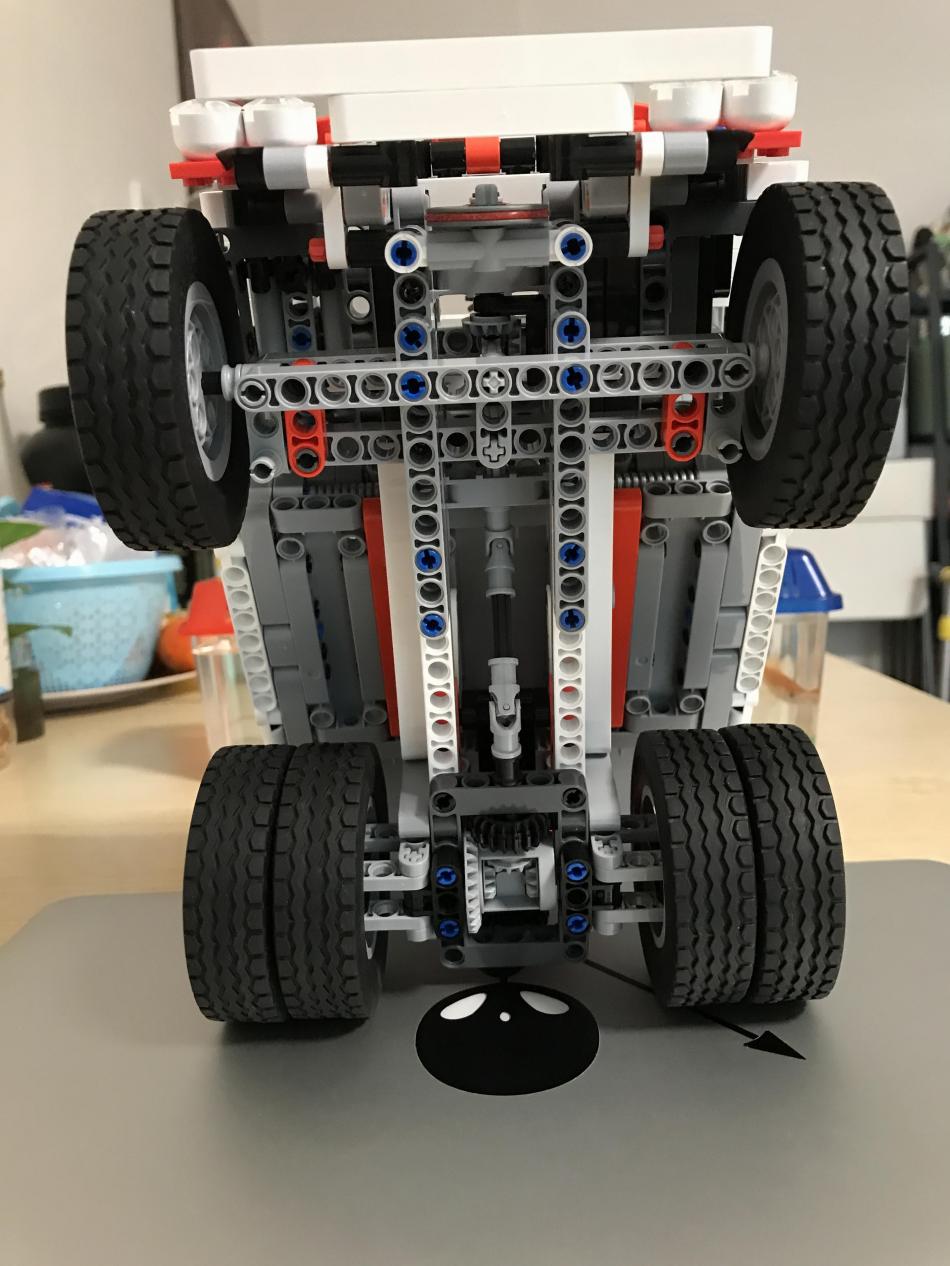 工程车米兔玩具,米兔积木矿山卡车拼装教程