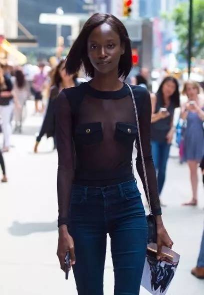 维密面试街拍,奚梦瑶维密面试街拍