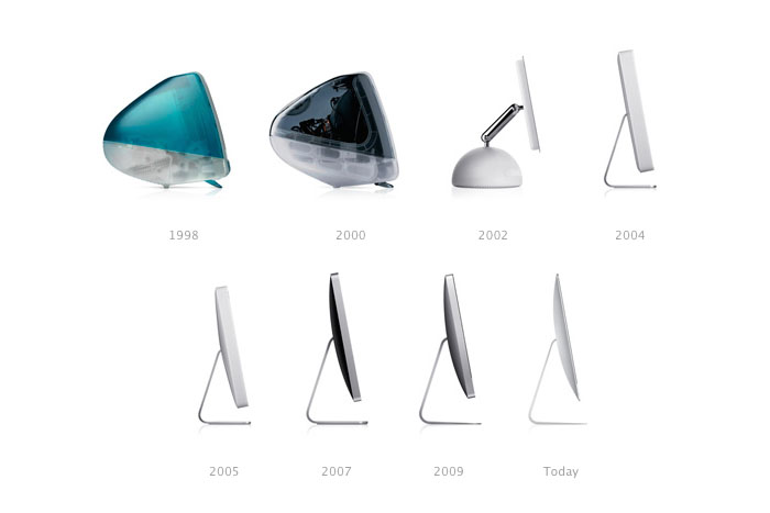 imac一体机27寸经典款,初代imac是什么样子的