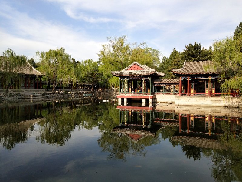 谐趣园俯瞰图,谐趣园2021