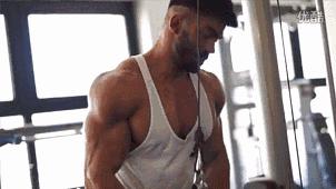 肱三头肌各个头的锻炼方法,卧推肱三头肌三个头哪个着重发力