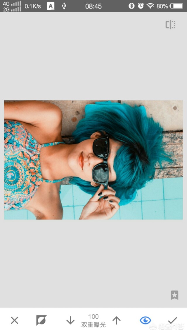 snapseed调反光照片,snapseed照片如何去雾