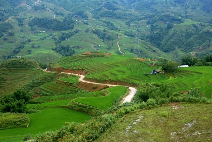 越南沙巴最美的地方,最美沙巴夕阳照片