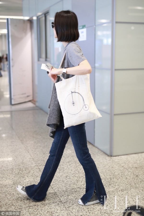 宋茜混搭双肩包个性加分,宋茜新包