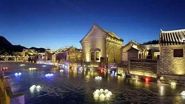 隐藏在大山里的古北水镇,古北水镇是一个美丽而宁静的地方