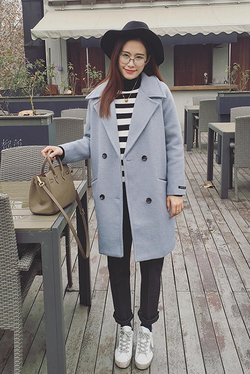 时尚有逼格的呢子大衣，低调又显气质