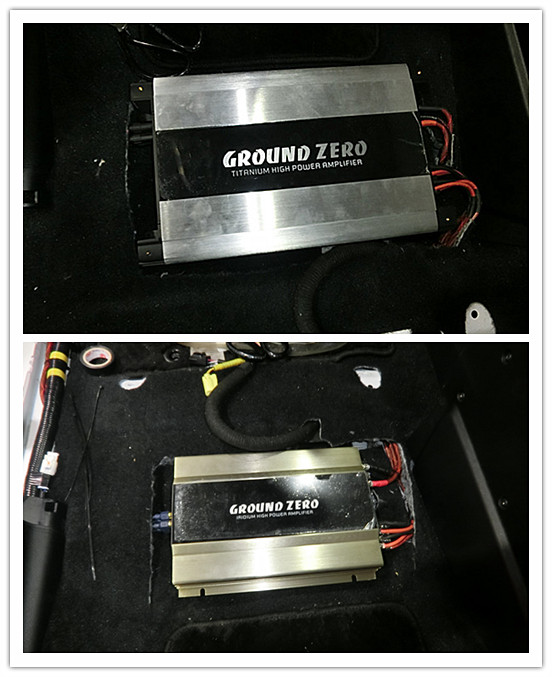 完美音质，雷克萨斯RX270汽车音响改装德国零点三分频喇叭功放低音