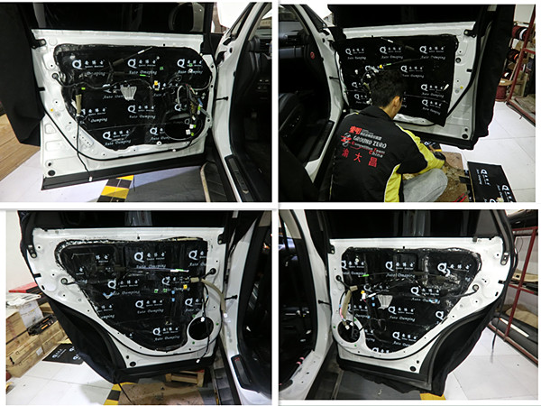 完美音质，雷克萨斯RX270汽车音响改装德国零点三分频喇叭功放低音
