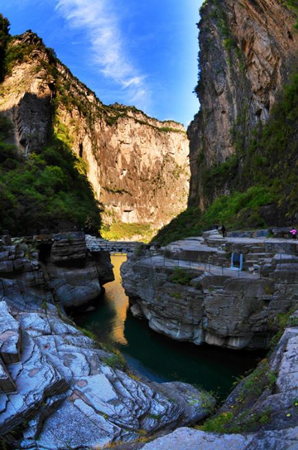 写大峡谷美景的作文,写太行山景色的诗句