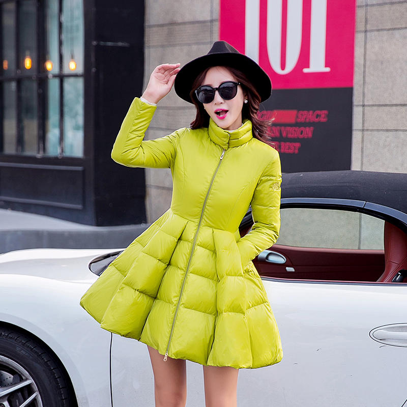 带裙摆的羽绒服冷吗,带裙摆的羽绒服显瘦