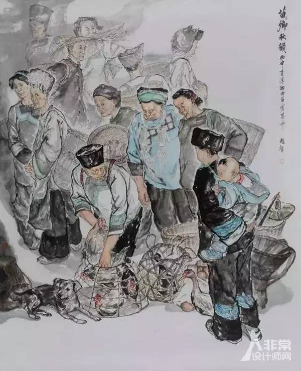 央美2017毕业展中国画,央美毕业展最牛作品