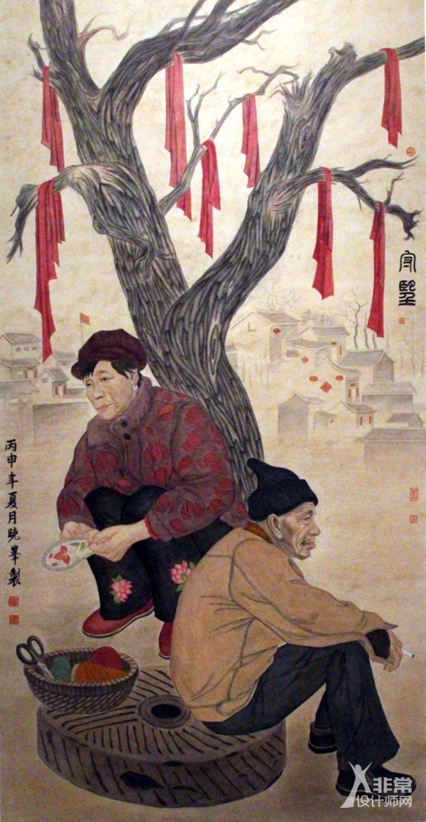 央美2017毕业展中国画,央美毕业展最牛作品