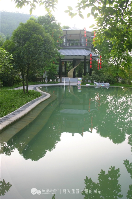 统景温泉附近风景,统景温泉室内温泉