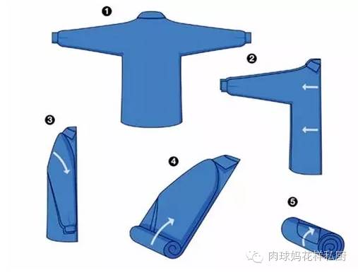 戴帽子长袖衣怎么叠不占空间,叠衣小妙招生活小技巧一学就会