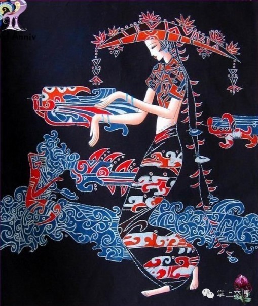 画一幅关于蜡染的画,适合新手的蜡染画