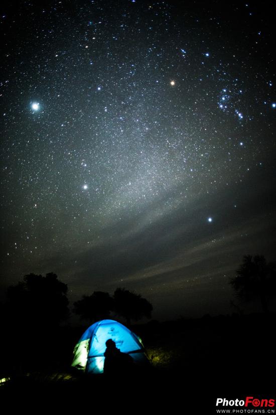 如何拍出璀璨绚丽的星空,流光快门怎么拍摄绚烂星空