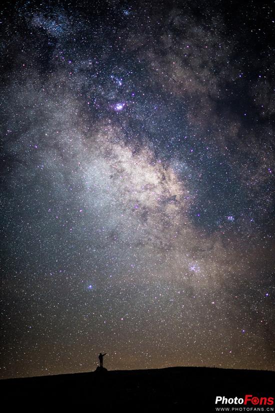 如何拍出璀璨绚丽的星空,流光快门怎么拍摄绚烂星空