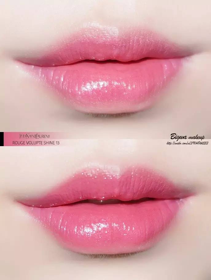 粉圆管ysl试色,ysl方管新色1966真实试色