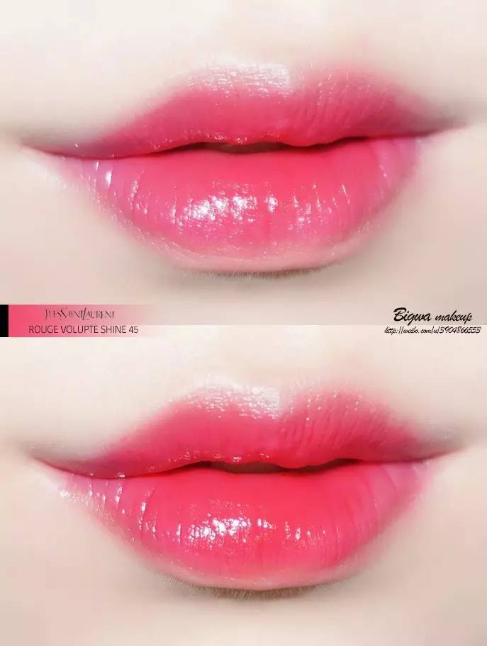 粉圆管ysl试色,ysl方管新色1966真实试色