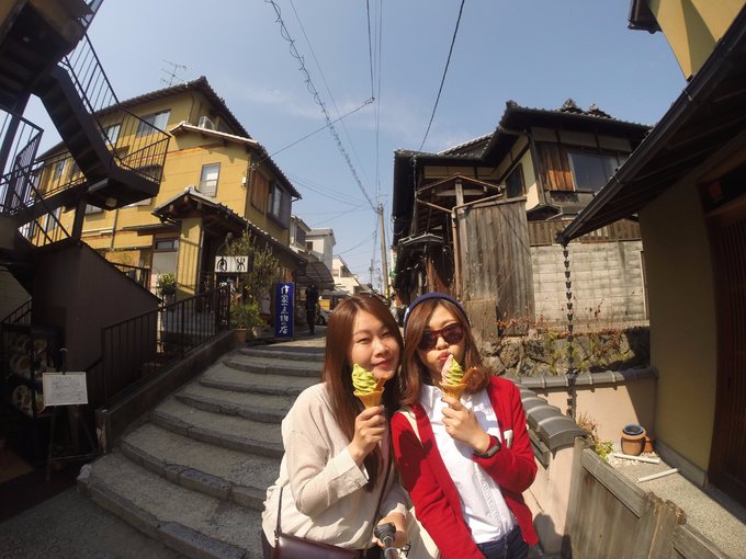 16年的大阪,京都樱花2016