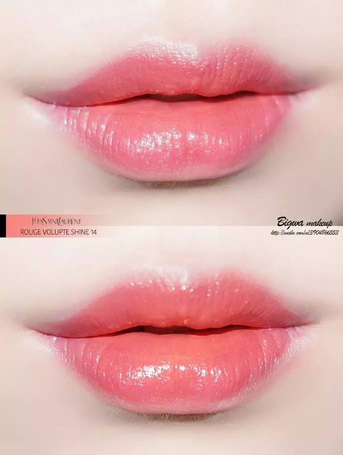 粉圆管ysl试色,ysl方管新色1966真实试色